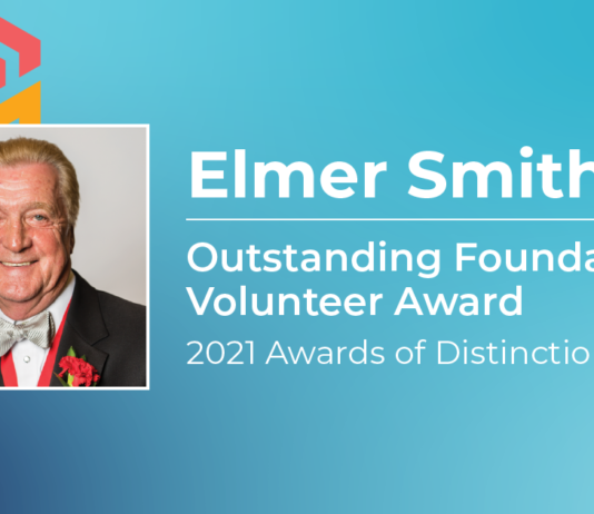 2021 Outstanding Foundation Volunteer: Elmer Smith 2021-FFE-AOD-Volunteer
