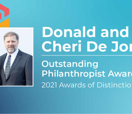 2021 Outstanding Philanthropist Award: Donald and Cheri De Jong 2021-FFE-AOD_Philanthropist