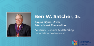 2023 William D. Jenkins Outstanding Foundation Professional: Ben W. Satcher, Jr.