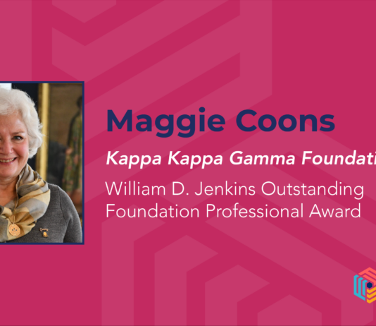 2024 William D. Jenkins Outstanding Foundation Professional Award: Maggie Coons