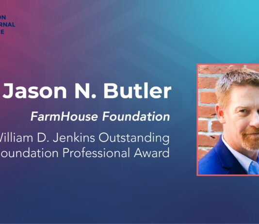 2025 William D. Jenkins Outstanding Foundation Professional: Jason N. Butler