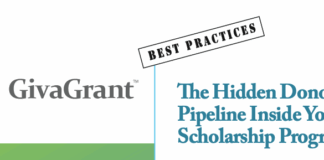 The Donor Pipeline Hiding in Your Scholarship Program