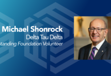 2026 Outstanding Foundation Volunteer: Dr. Michael Shonrock